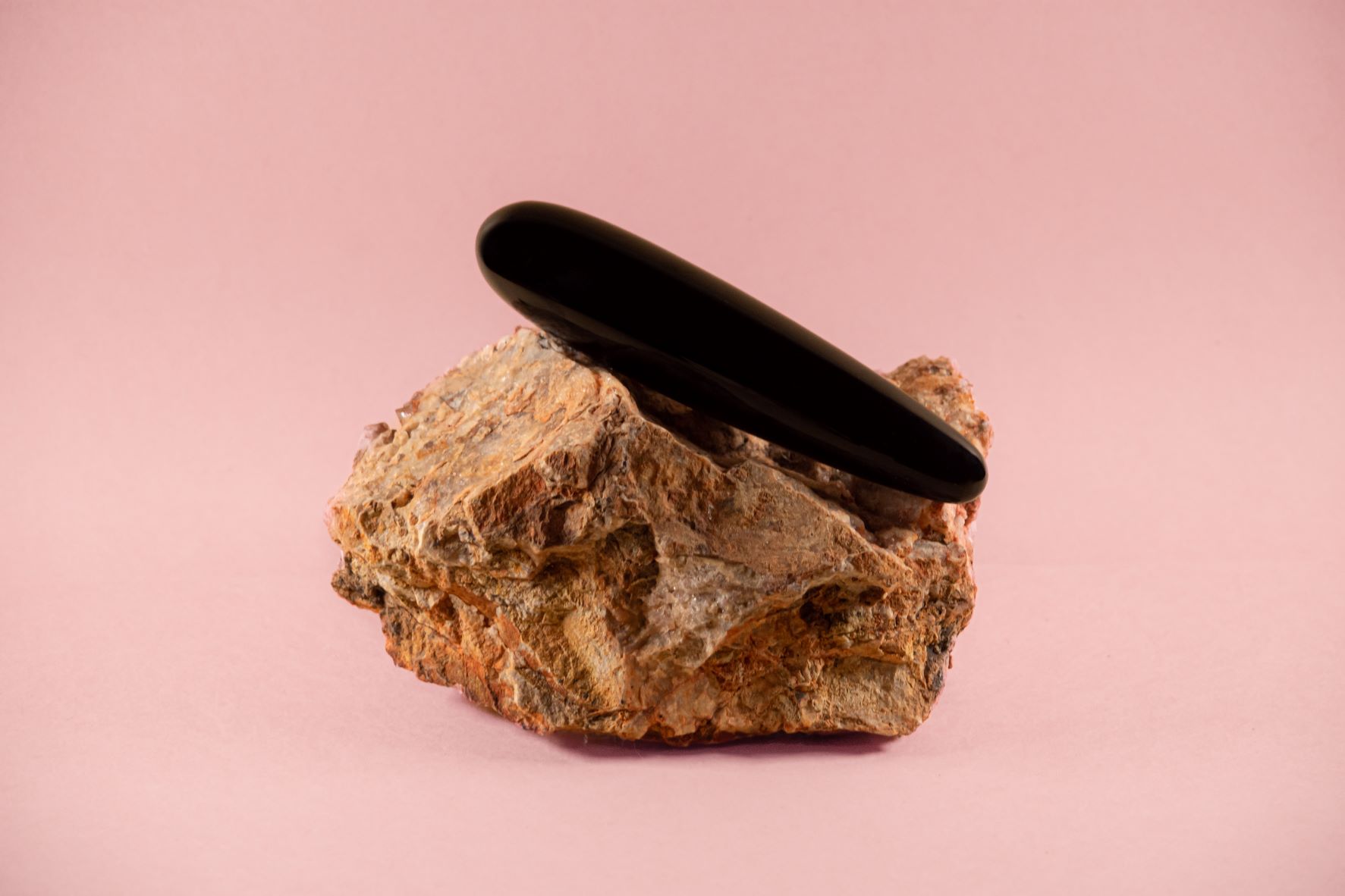 Black Obsidian Crystal Wand