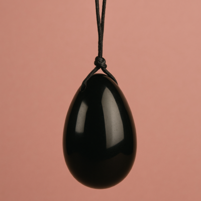 black obsidian yoni egg