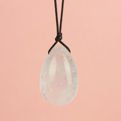 Clear Quartz Yoni Egg