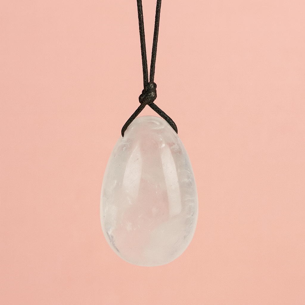 Clear Quartz Yoni Egg