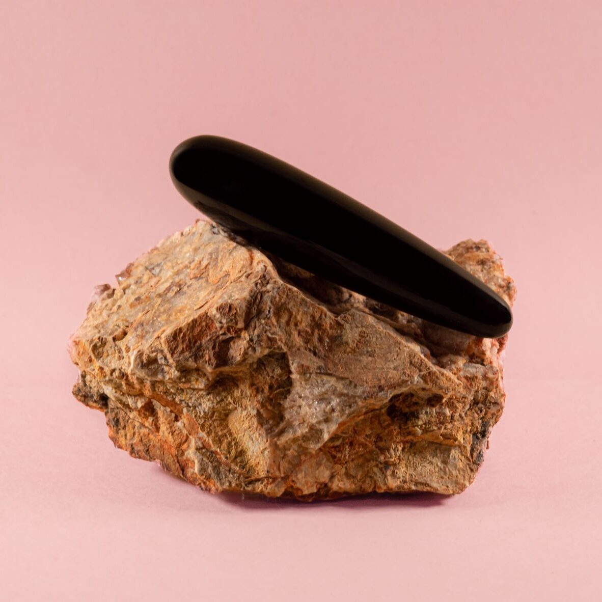 Black Obsidian Crystal Wand